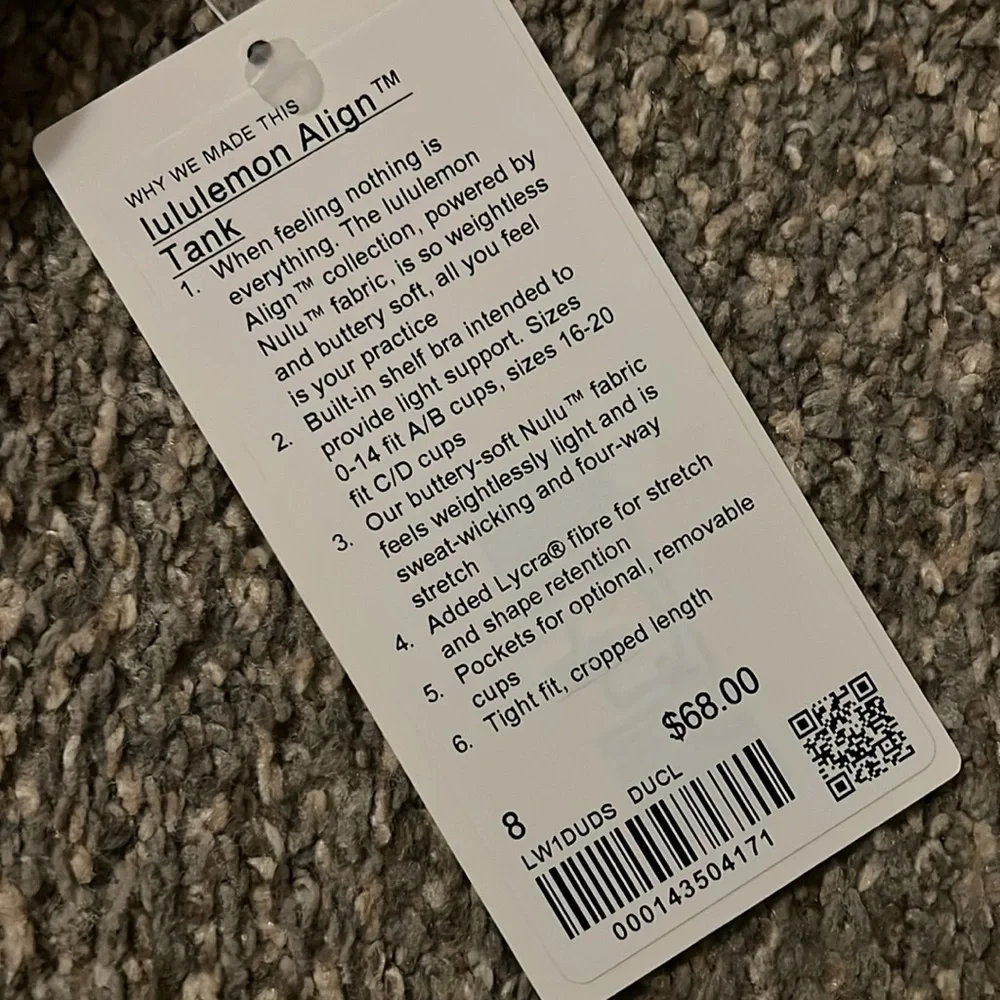 Lululemon align tank top. 8 - Picture 3 of 7